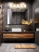 Five Light Vanity by Z-Lite - Naya Collection, Chrome Finish - 7518-5V-CH