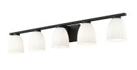 Five Light Vanity by Z-Lite - Naya Collection, Matte Black Finish - 7518-5V-MB
