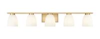 Five Light Vanity by Z-Lite - Naya Collection, Modern Gold Finish - 7518-5V-MGLD