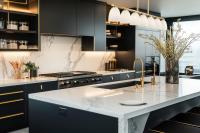 Seven Light Linear Chandelier by Z-Lite - Naya Collection, Modern Gold Finish - 7518-7L-MGLD