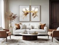 Eight Light Chandelier by Z-Lite - Naya Collection, Modern Gold Finish - 7518-8MGLD