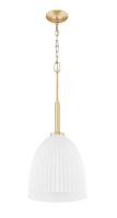 One Light Pendant by Z-Lite - Naya Collection, Modern Gold Finish - 7518P11-MGLD