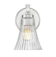 One Light Wall Sconce by Z-Lite - Belle Collection, Brushed Nickel Finish - 7519-1S-BN