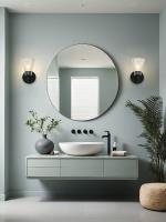 One Light Wall Sconce by Z-Lite - Belle Collection, Matte Black Finish - 7519-1S-MB
