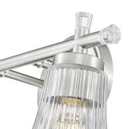 Two Light Vanity by Z-Lite - Belle Collection, Brushed Nickel Finish - 7519-2V-BN