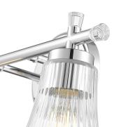 Two Light Vanity by Z-Lite - Belle Collection, Chrome Finish - 7519-2V-CH