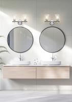 Two Light Vanity by Z-Lite - Belle Collection, Chrome Finish - 7519-2V-CH