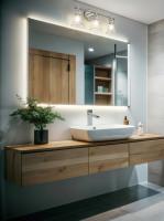 Three Light Vanity by Z-Lite - Belle Collection, Brushed Nickel Finish - 7519-3V-BN