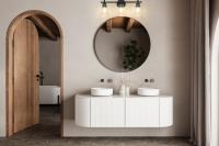 Three Light Vanity by Z-Lite - Belle Collection, Matte Black Finish - 7519-3V-MB