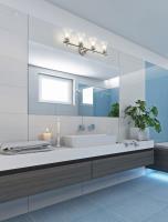 Four Light Vanity by Z-Lite - Belle Collection, Brushed Nickel Finish - 7519-4V-BN