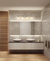 Four Light Vanity by Z-Lite - Belle Collection, Brushed Nickel Finish - 7519-4V-BN