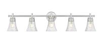 Five Light Vanity by Z-Lite - Belle Collection, Brushed Nickel Finish - 7519-5V-BN