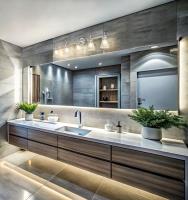 Five Light Vanity by Z-Lite - Belle Collection, Brushed Nickel Finish - 7519-5V-BN