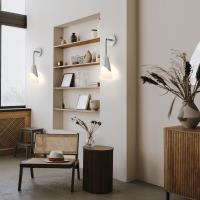 One Light Wall Sconce by Z-Lite - Aimie Collection, Brushed Nickel Finish - 828-1S-BN