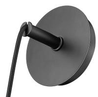 One Light Wall Sconce by Z-Lite - Aimie Collection, Matte Black Finish - 828-1S-MB