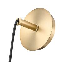 One Light Wall Sconce by Z-Lite - Aimie Collection, Modern Gold Finish - 828-1S-MGLD