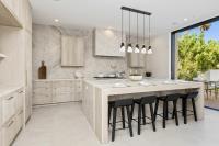 Five Light Linear Chandelier by Z-Lite - Aimie Collection, Matte Black Finish - 828P6-5L-MB