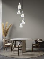Five Light Chandelier by Z-Lite - Aimie Collection, Brushed Nickel Finish - 828P6-5R-BN
