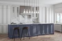 Seven Light Linear Chandelier by Z-Lite - Aimie Collection, Brushed Nickel Finish - 828P6-7L-BN