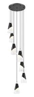 Seven Light Chandelier by Z-Lite - Aimie Collection, Matte Black Finish - 828P6-7R-MB
