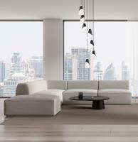 Seven Light Chandelier by Z-Lite - Aimie Collection, Matte Black Finish - 828P6-7R-MB
