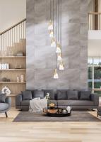 Seven Light Chandelier by Z-Lite - Aimie Collection, Modern Gold Finish - 828P6-7R-MGLD