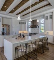 One Light Pendant by Z-Lite - Aimie Collection, Brushed Nickel Finish - 828P6-ROD-BN
