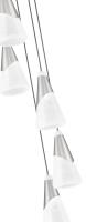 Five Light Chandelier by Z-Lite - Aimie Collection, Brushed Nickel Finish - 828P7-5R-BN