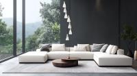 Seven Light Chandelier by Z-Lite - Aimie Collection, Brushed Nickel Finish - 828P7-7R-BN