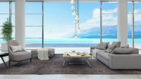Seven Light Chandelier by Z-Lite - Aimie Collection, Brushed Nickel Finish - 828P7-7R-BN