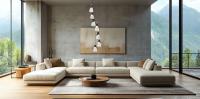 Seven Light Chandelier by Z-Lite - Aimie Collection, Matte Black Finish - 828P7-7R-MB