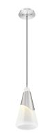 One Light Pendant by Z-Lite - Aimie Collection, Brushed Nickel Finish - 828P7-BN