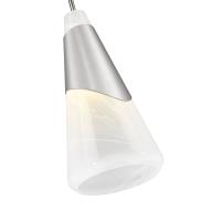 One Light Pendant by Z-Lite - Aimie Collection, Brushed Nickel Finish - 828P7-BN