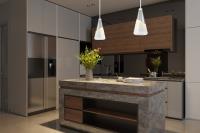 One Light Pendant by Z-Lite - Aimie Collection, Brushed Nickel Finish - 828P7-ROD-BN