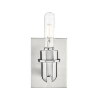 One Light Bath Vanity by Innovations - Arcadia Collection, Brushed Satin Nickel Finish - 716-1W-SN
