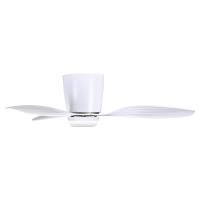 36"Ceiling Fan by Minka Aire - Ventiara Collection, Flat White Finish - F693L-WHF