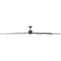 96"Ceiling Fan by Minka Aire - Xtreme Collection, Coal Black Finish - F887-96-CL