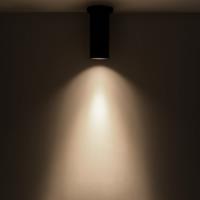 LED Ceiling Mount by Kuzco Lighting - Lorna Collection, Black Finish - LD3-SM08W14-3036-BK-UNV-010