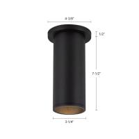 LED Ceiling Mount by Kuzco Lighting - Lorna Collection, Black Finish - LD3-SM08W14-3036-BK-UNV-010