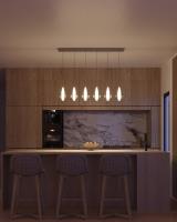 LED Pendant by Kuzco Lighting - Victoria Collection, Chrome Finish - MP3005CH-06