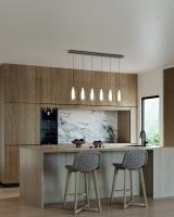 LED Pendant by Kuzco Lighting - Victoria Collection, Chrome Finish - MP3004CH-06