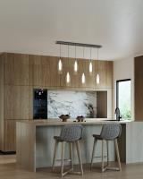 LED Pendant by Kuzco Lighting - Victoria Collection, Chrome Finish - MP3004CH-06