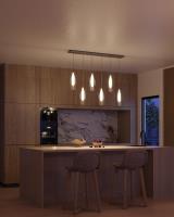 LED Pendant by Kuzco Lighting - Victoria Collection, Chrome Finish - MP3004CH-06
