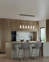 LED Pendant by Kuzco Lighting - Victoria Collection, Chrome Finish - MP3007CH-06