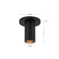 LED Ceiling Mount by Kuzco Lighting - Lorna Collection, White Finish - LD2-SM04W08-3036-WH-UNV-010