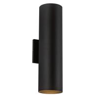 LED Wall Sconce by Kuzco Lighting - Lorna Collection, Black Finish - LD4-UD16W40-3036-BK-UNV-010
