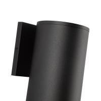 LED Outdoor Wall Sconce by Kuzco Lighting - Lorna Collection, Black Finish - LD4-WS09W20-3036-BK-UNV-010