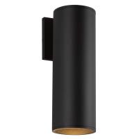 LED Outdoor Wall Sconce by Kuzco Lighting - Lorna Collection, Black Finish - LD4-WS12W24-3036-BK-UNV-010