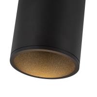 LED Flush Mount by Kuzco Lighting - Lorna Collection, Black Finish - LD4-FM06W18-3036-BK-UNV-010