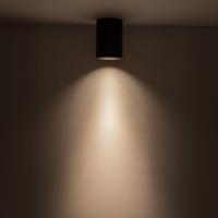 LED Flush Mount by Kuzco Lighting - Lorna Collection, Black Finish - LD4-FM06W18-3036-BK-UNV-010